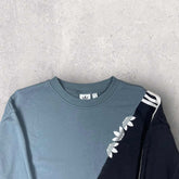 Adidas Colour Block Graphic Sweatshirt - UK10